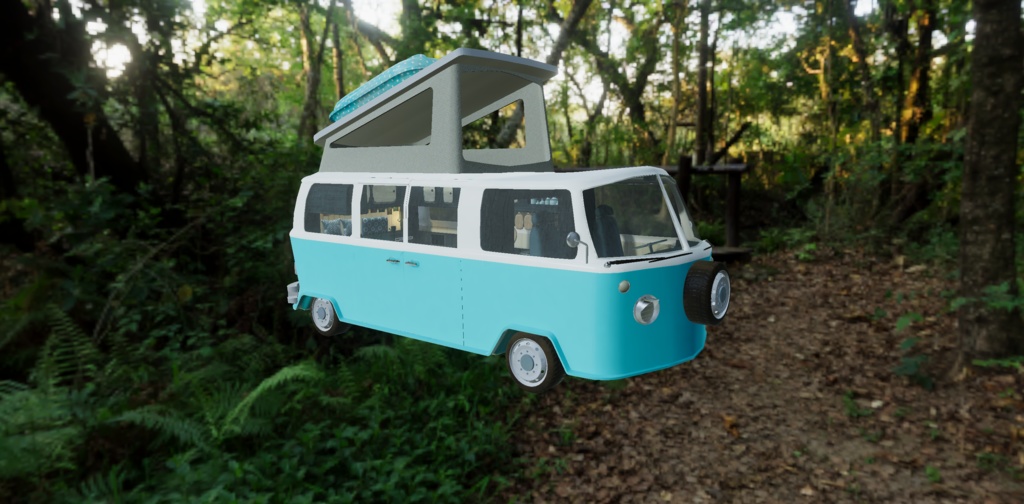 【SDK3対応版】MVW_Bus.V1.2【キャンピングカー】