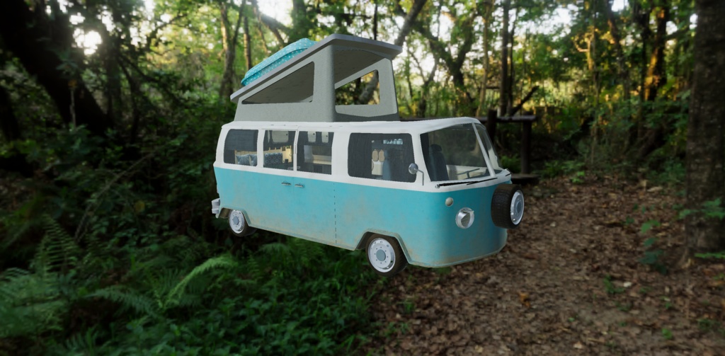 【SDK3対応版】MVW_Bus.V1.2【キャンピングカー】