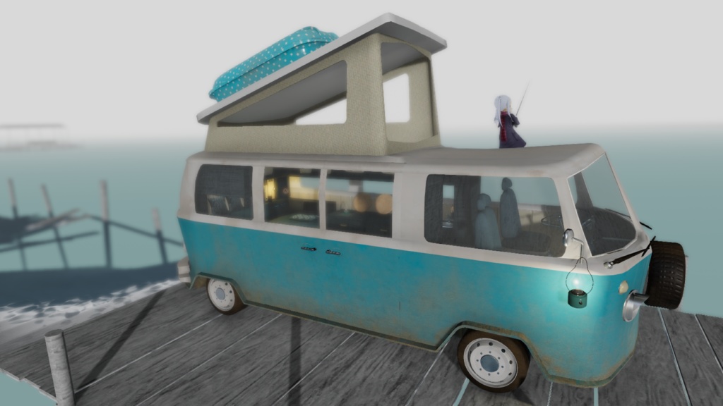 【SDK3対応版】MVW_Bus.V1.2【キャンピングカー】