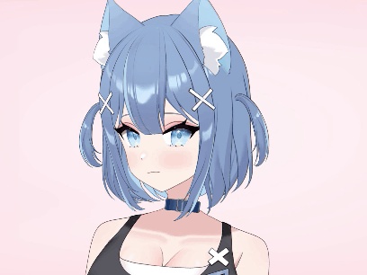 ゲーム猫娘!マイクとゲームコントローラーのアクションを含み、頭身を切り替え可能