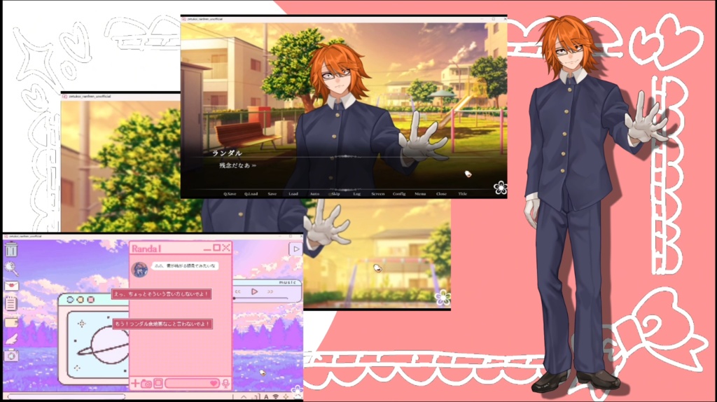 RANFREN's unofficial game "Absolute Love Legend" for English