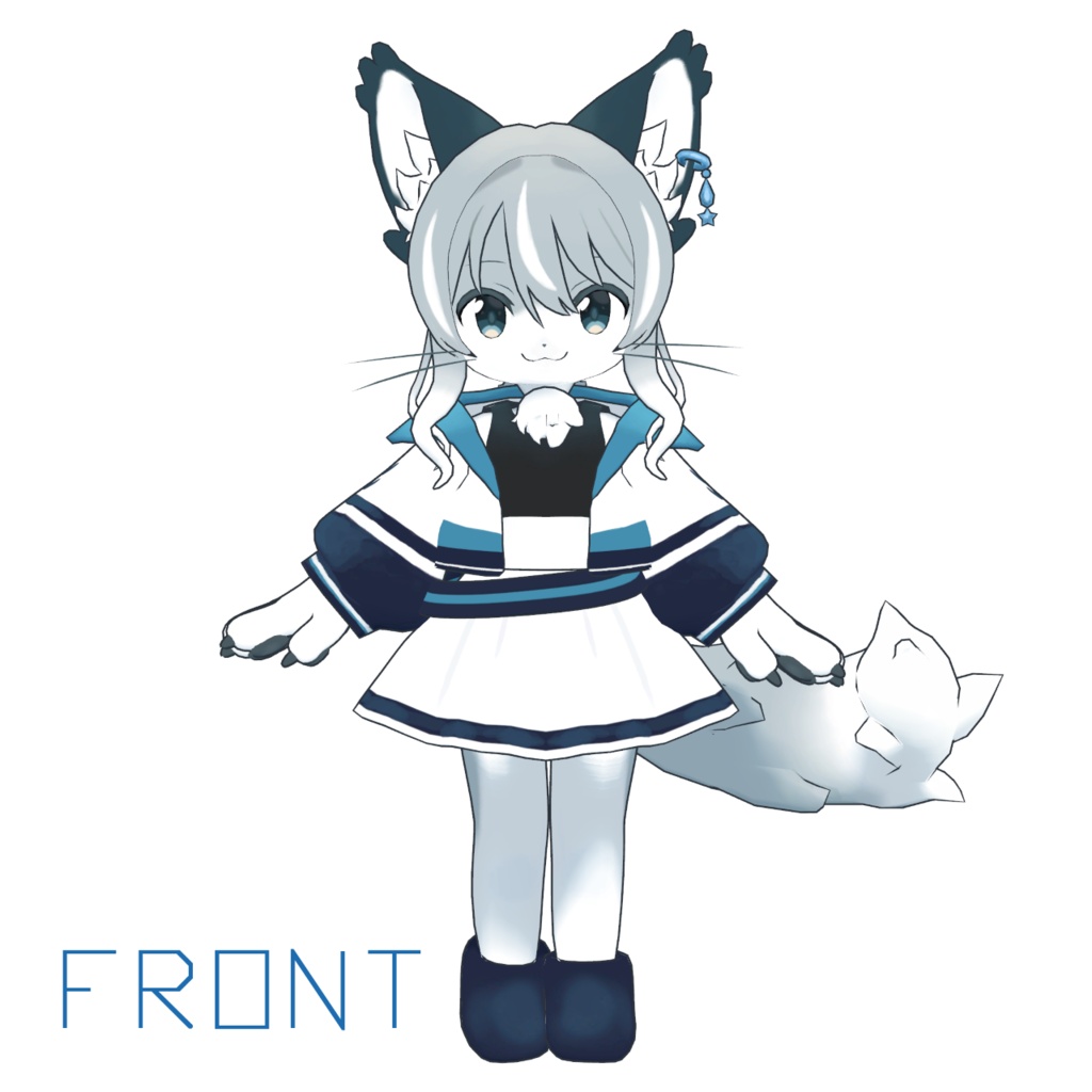 【無料】オリジナル3Dモデル【Myulnea-ミュルネア-】