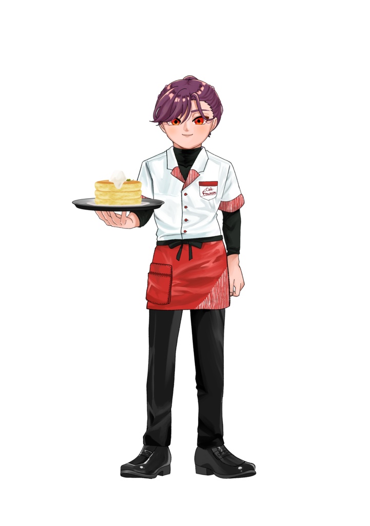 コラボカフェ風アクリルスタンド