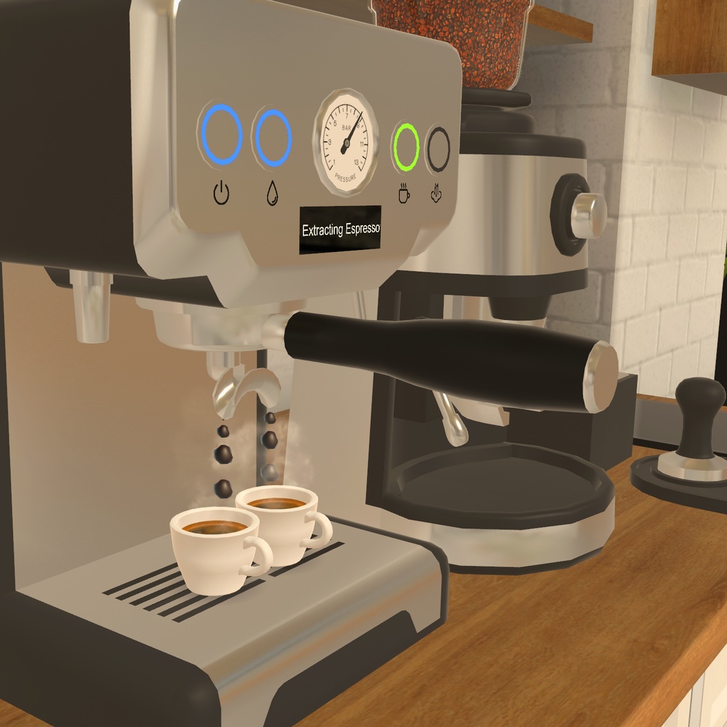 [VRC] Coffee Set - MiniGreen