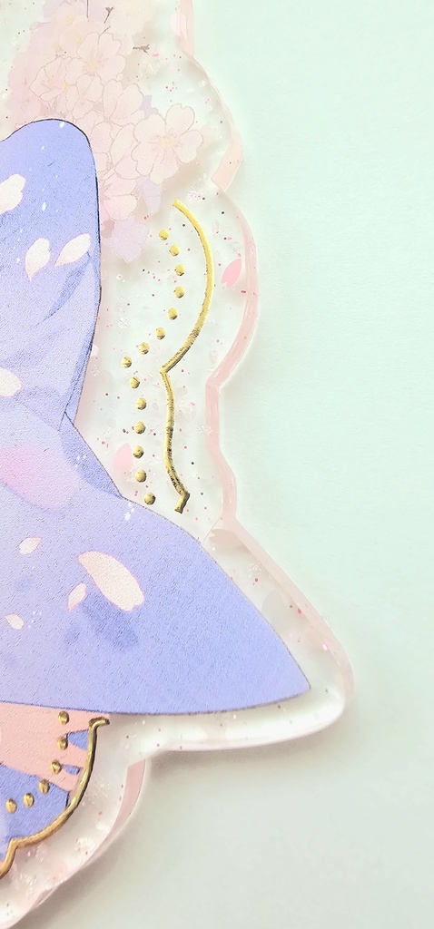 【創作BL・グッズ】深山先生&ミヨシ 桜アクリルスタンド