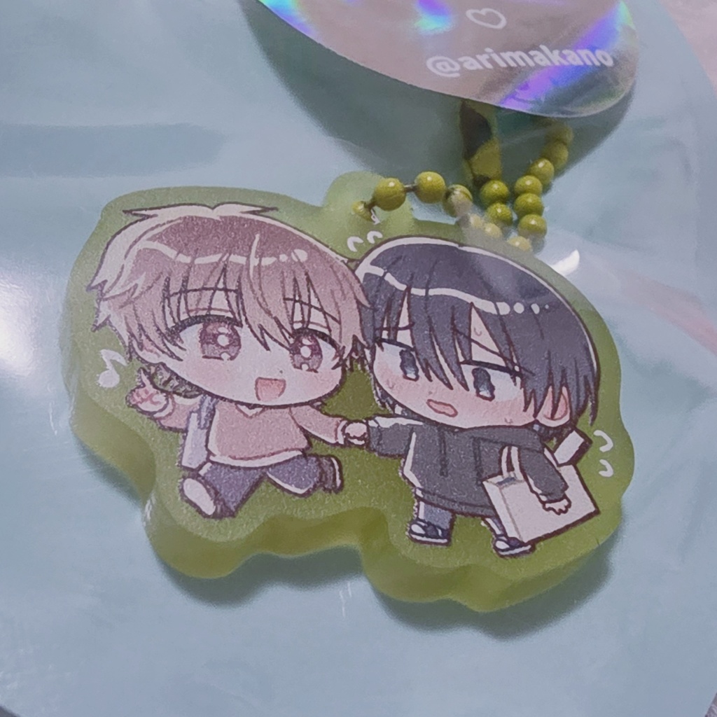 【創作BL】おでかけアクキー(全3種類)