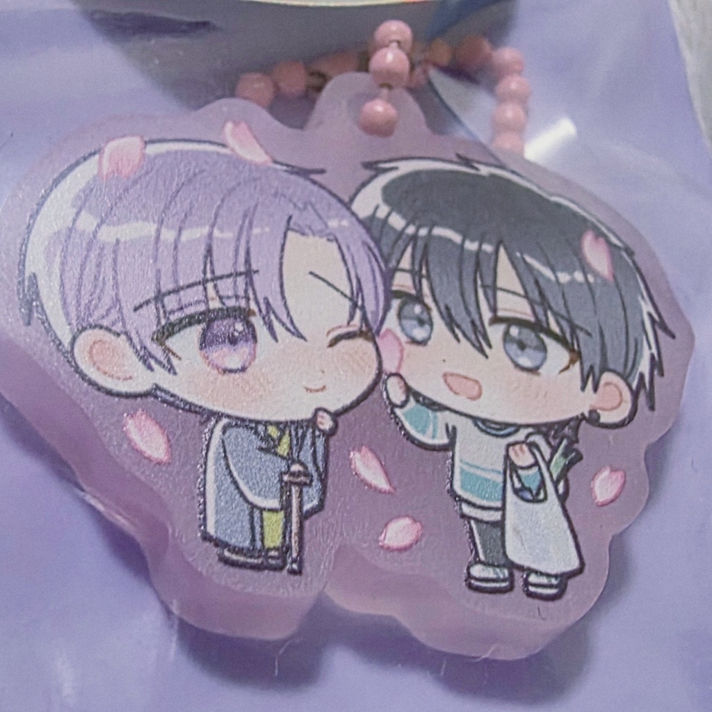 【創作BL】おでかけアクキー(全3種類)