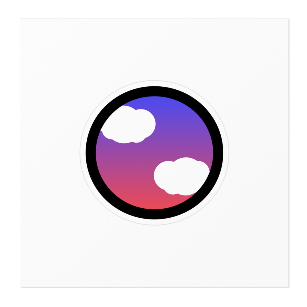 性別記号ステッカー(スカグラ)