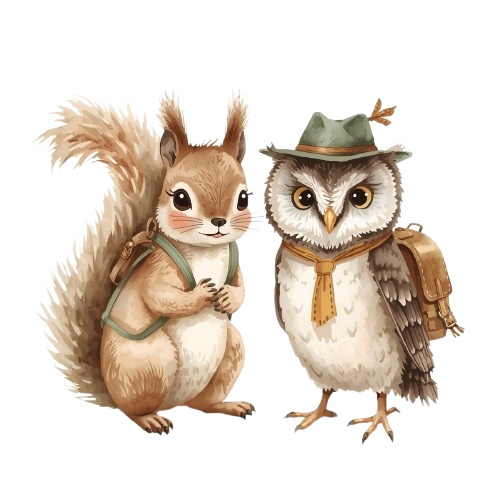 【クリップアート】秋のキャンプ10点セット(背景透過PNG)