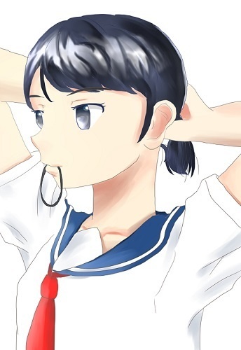 髪結い_ポストカード