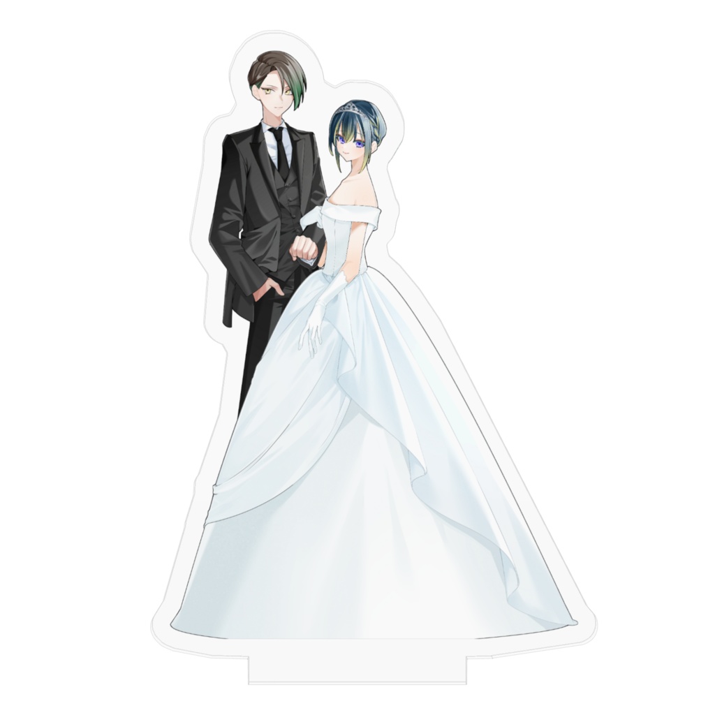 【アクリルスタンド】ウェディングな蒼空ぺん&柚子ぺん