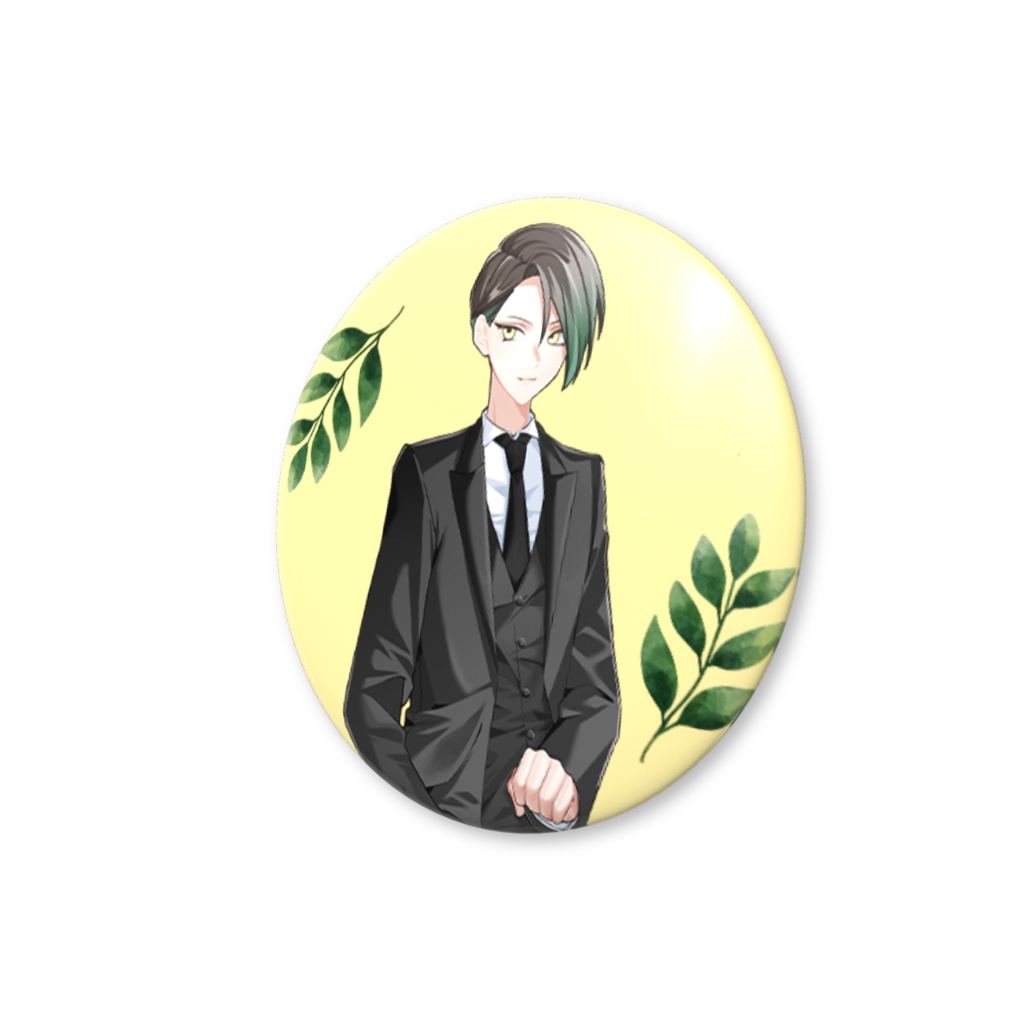 【缶バッジ】ウェディングな柚子ぺんソロの缶バッジ