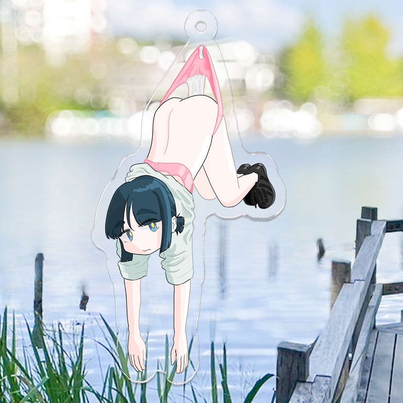 ぱんつで ぶら~ん アクキー