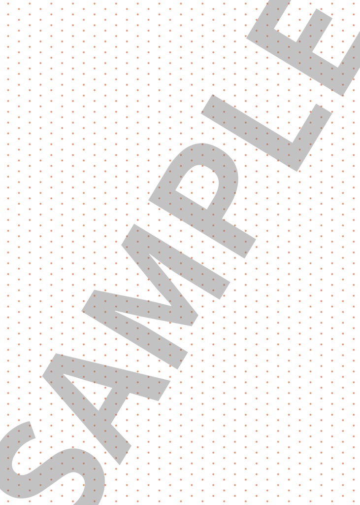 同人誌表紙・お品書き・ポスター・告知画像などに使いやすいシンプルなドット背景素材 透過PNG6色セット ベクター有り