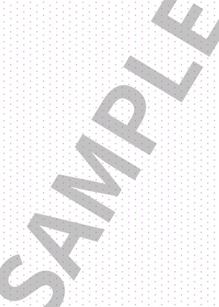 同人誌表紙・お品書き・ポスター・告知画像などに使いやすいシンプルなドット背景素材 透過PNG6色セット ベクター有り