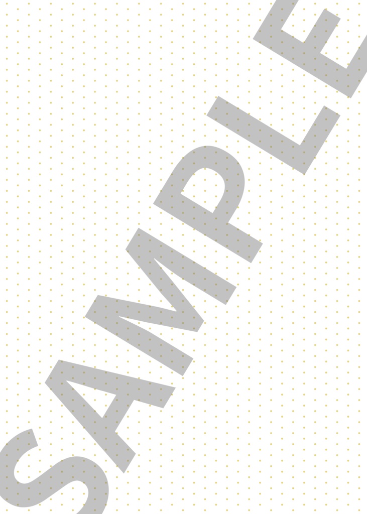 同人誌表紙・お品書き・ポスター・告知画像などに使いやすいシンプルなドット背景素材 透過PNG6色セット ベクター有り