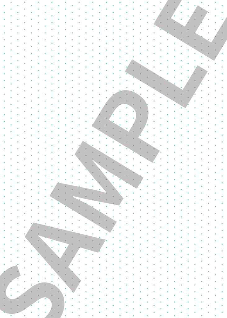 同人誌表紙・お品書き・ポスター・告知画像などに使いやすいシンプルなドット背景素材 透過PNG6色セット ベクター有り