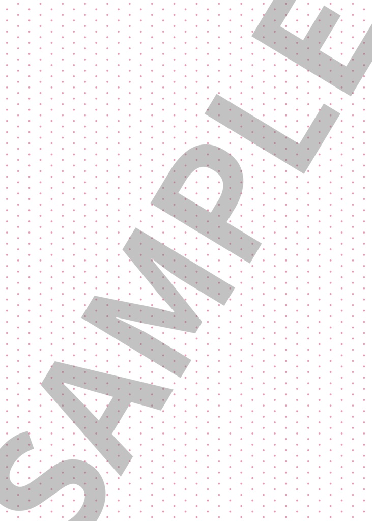 同人誌表紙・お品書き・ポスター・告知画像などに使いやすいシンプルなドット背景素材 透過PNG6色セット ベクター有り