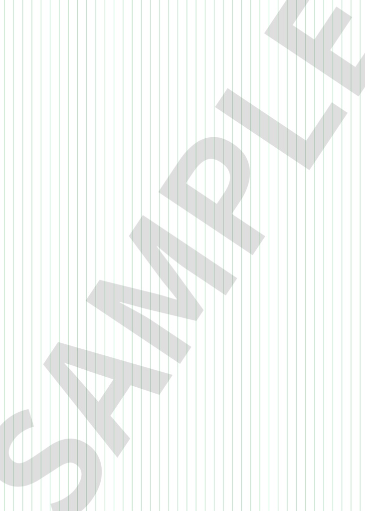 同人誌表紙・お品書き・ポスター・告知画像などに使いやすいシンプルなストライプ背景素材 透過PNG6色セット ベクター有り