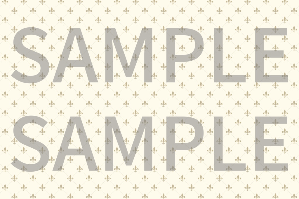 同人誌表紙・お品書きに使える クラシック背景素材12枚セット②|高解像度PNG+ベクター有り