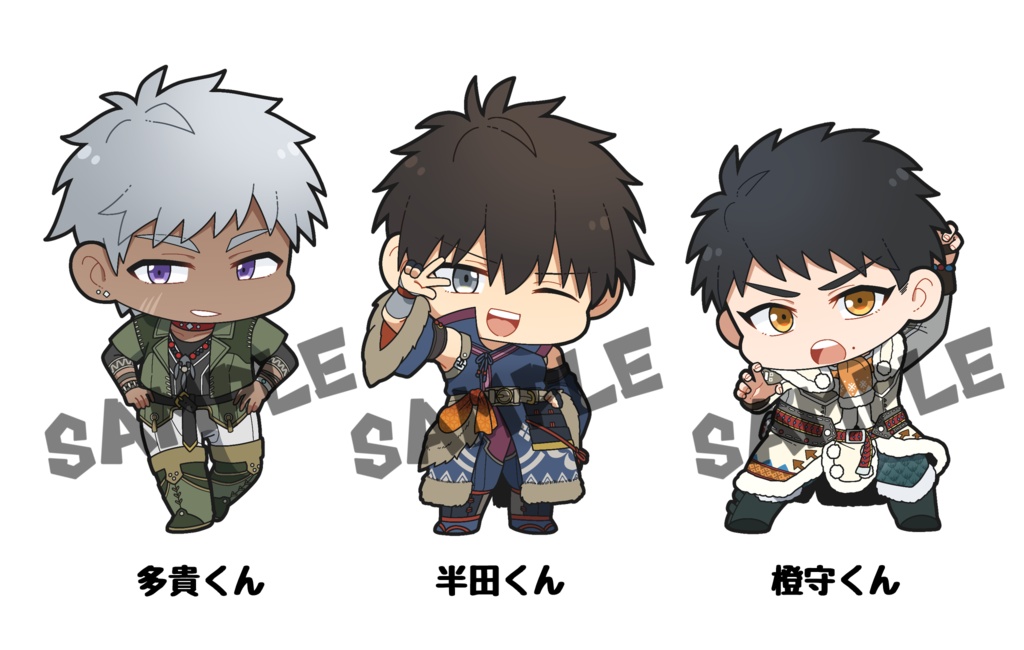 オリハンくんアクスタ(3種類)