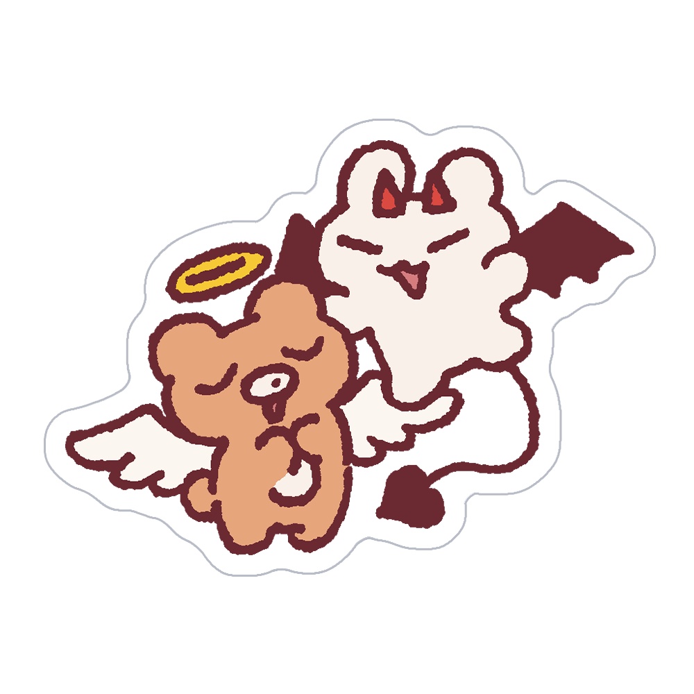天使と悪魔マグネット
