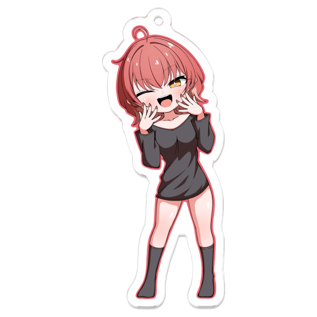 アクリルキーホルダー:いろは
