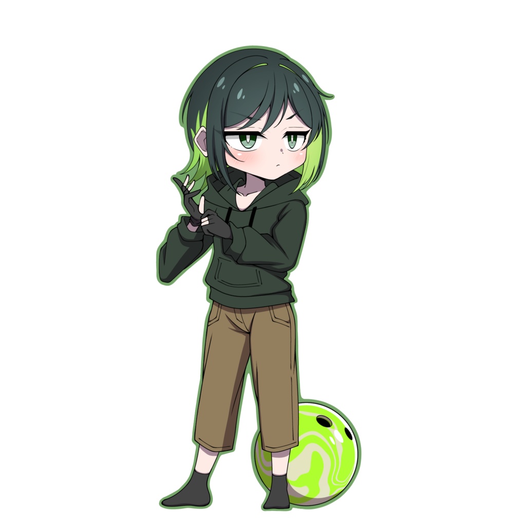 アクリルキーホルダー:じゃらし