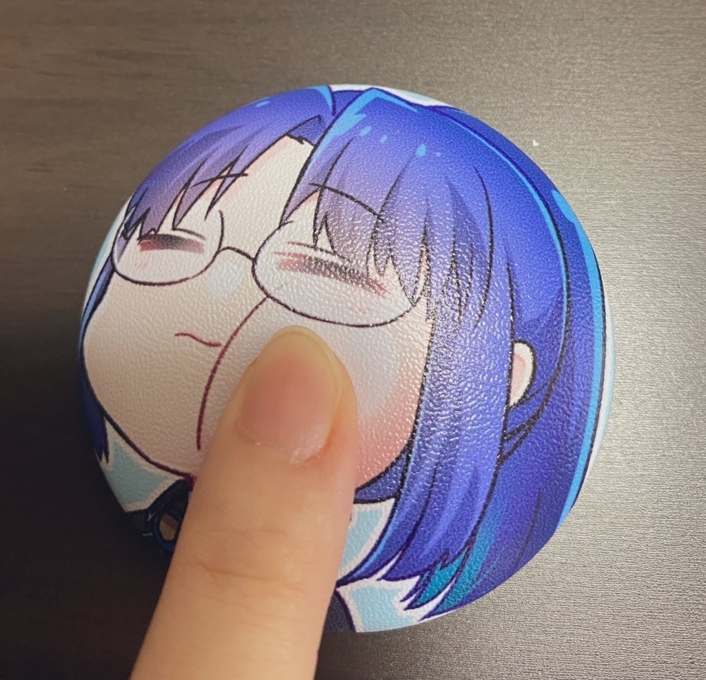 【QMA】ぷにぷに缶バッジ_女子生徒(第一)