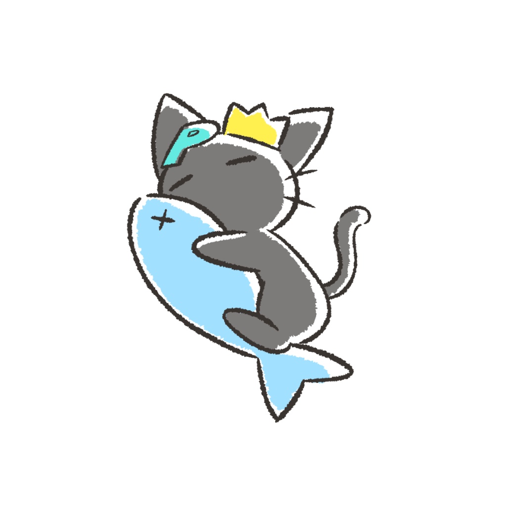 ぱる猫Tシャツ(白・レディース) - ねむねむ -