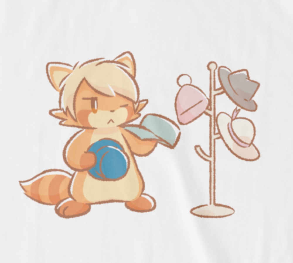 buroグマTシャツ(白)