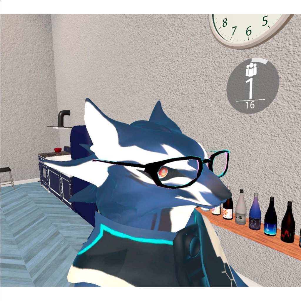 【Quest対応】ローポリ眼鏡 LPG_001