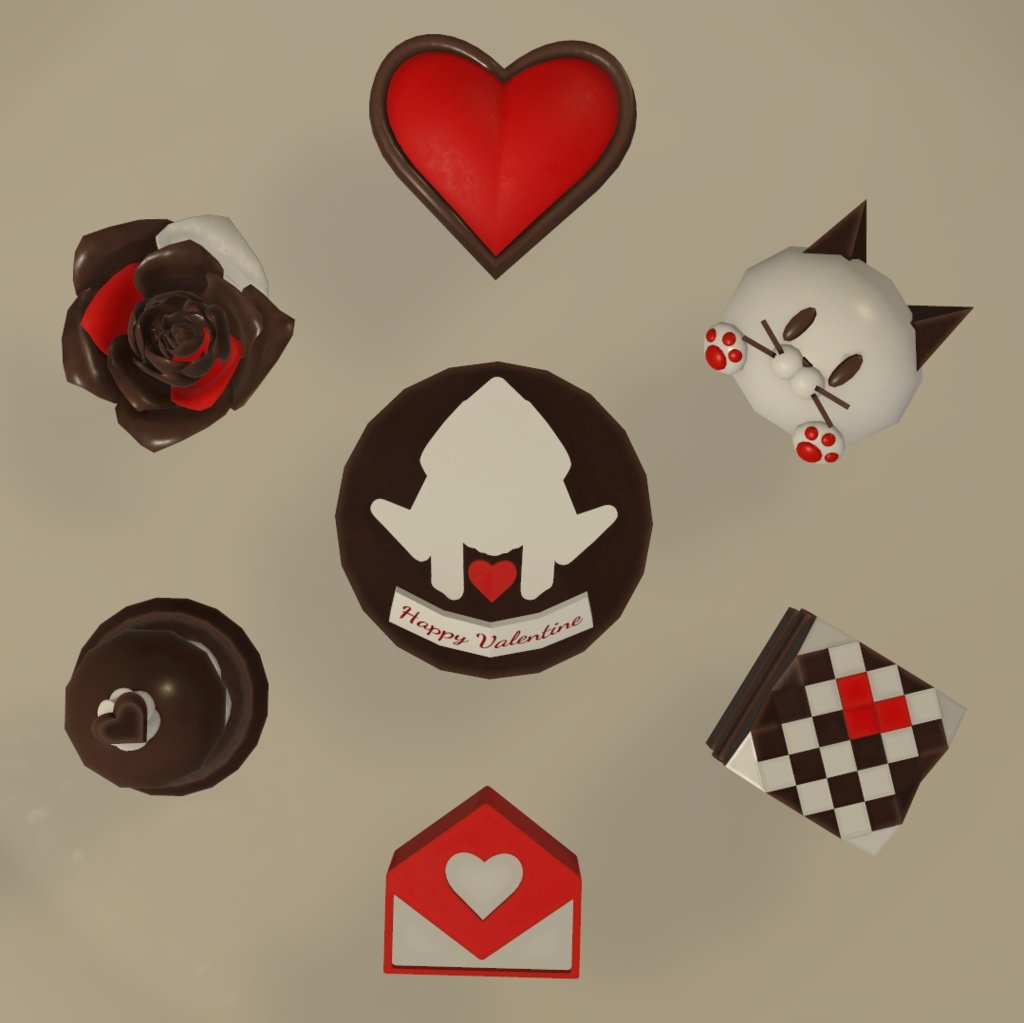 【無料】バレンタインチョコ/【Free】Valentine Chocolate