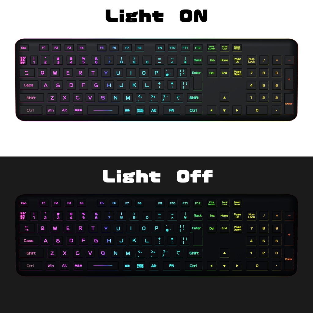 Toon&Gaming Keyboard