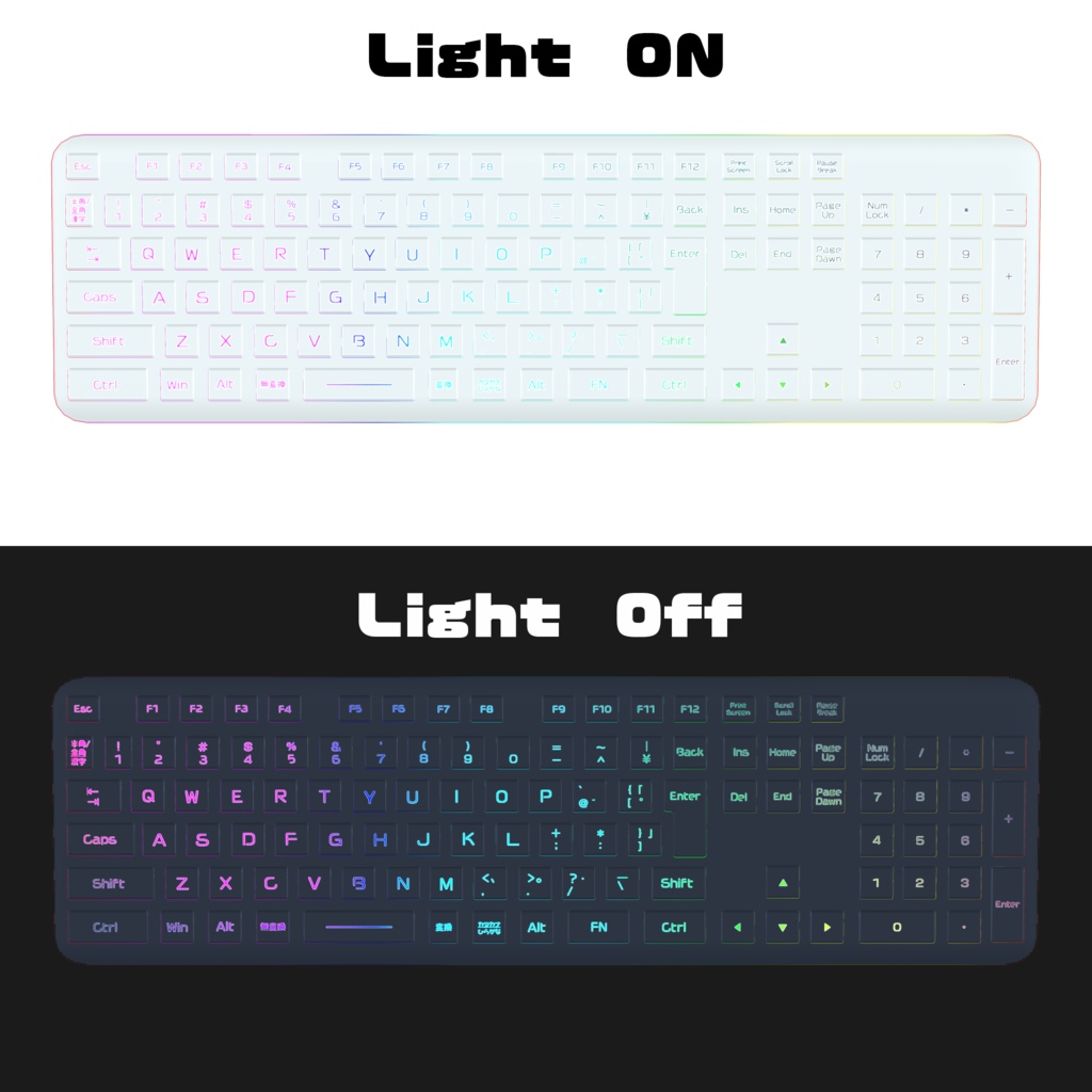 Toon&Gaming Keyboard