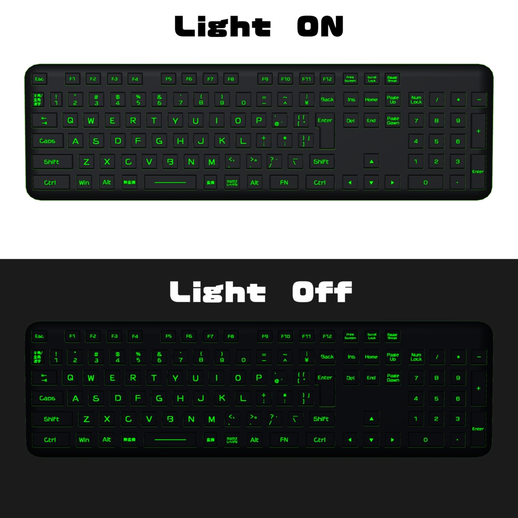 Toon&Gaming Keyboard