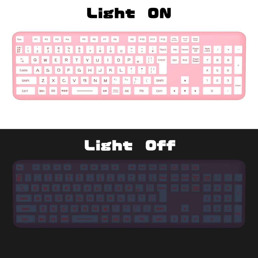 Toon&Gaming Keyboard