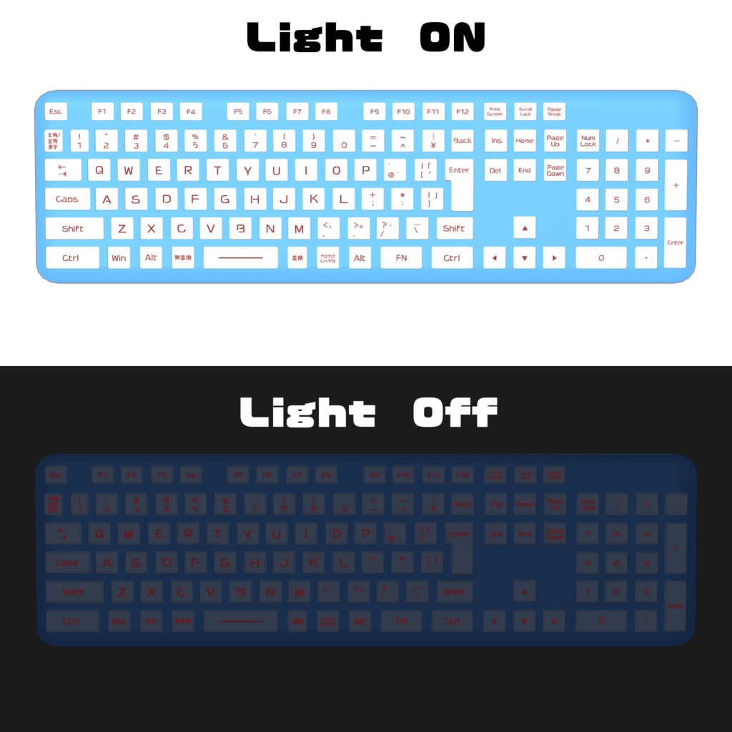 Toon&Gaming Keyboard