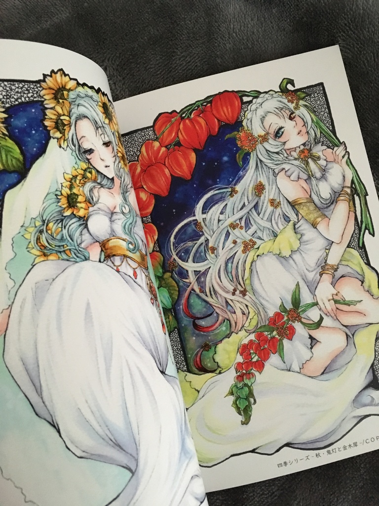 初イラスト集「儚くも、そこに在るもの。」