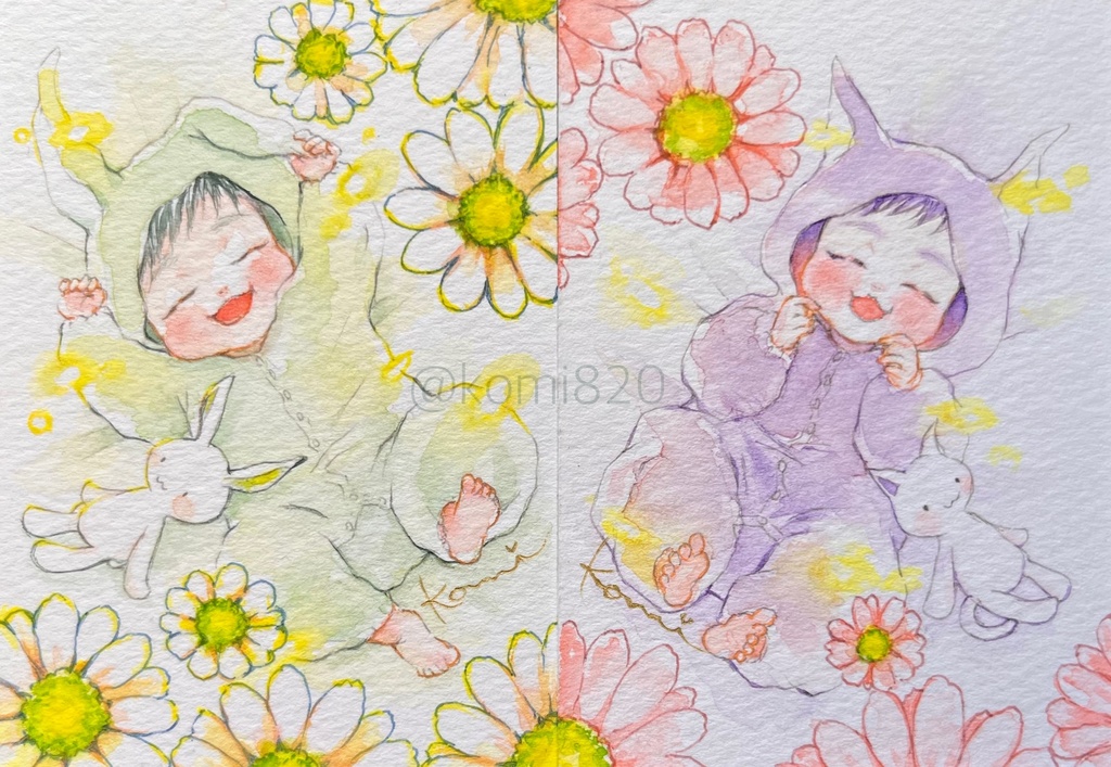 ATC原画-天使のほほえみ-