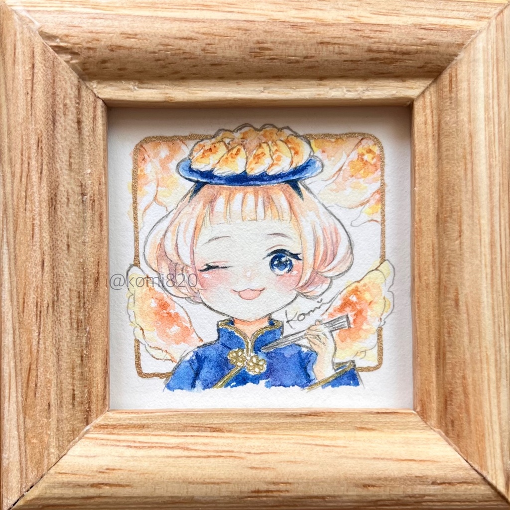 ミニ原画-中華なお嬢さんシリーズ-