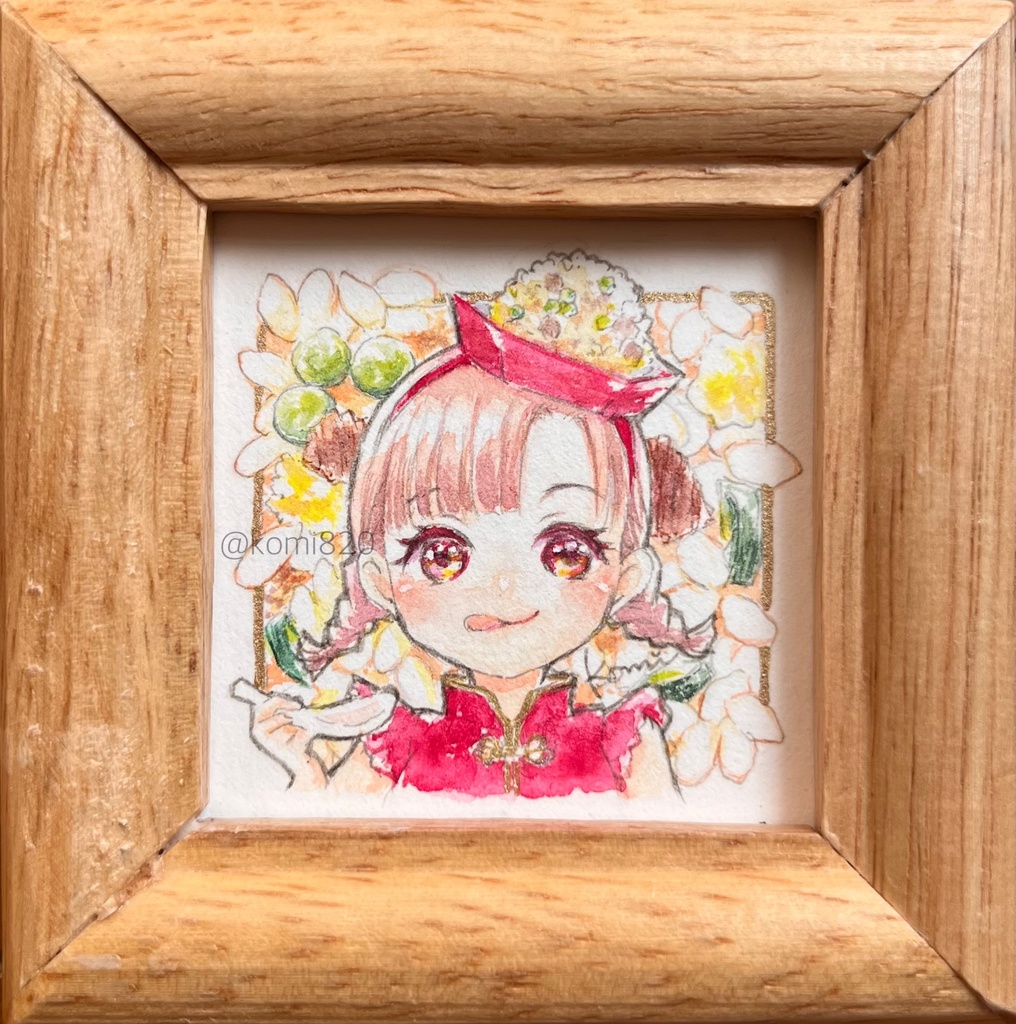 ミニ原画-中華なお嬢さんシリーズ-