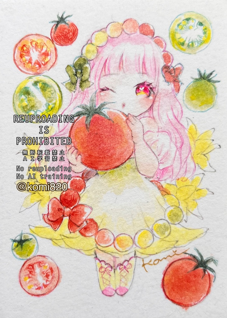 🌟new🌟ATC原画-triCOLORs-