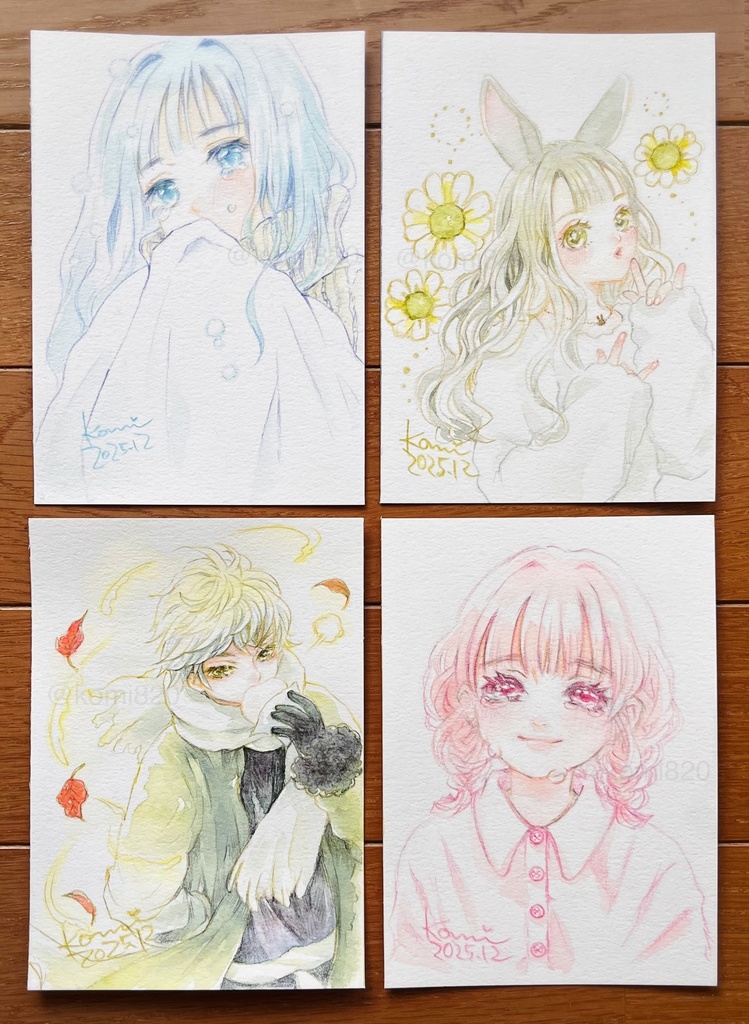 🌟new🌟A6サイズフレームレス原画