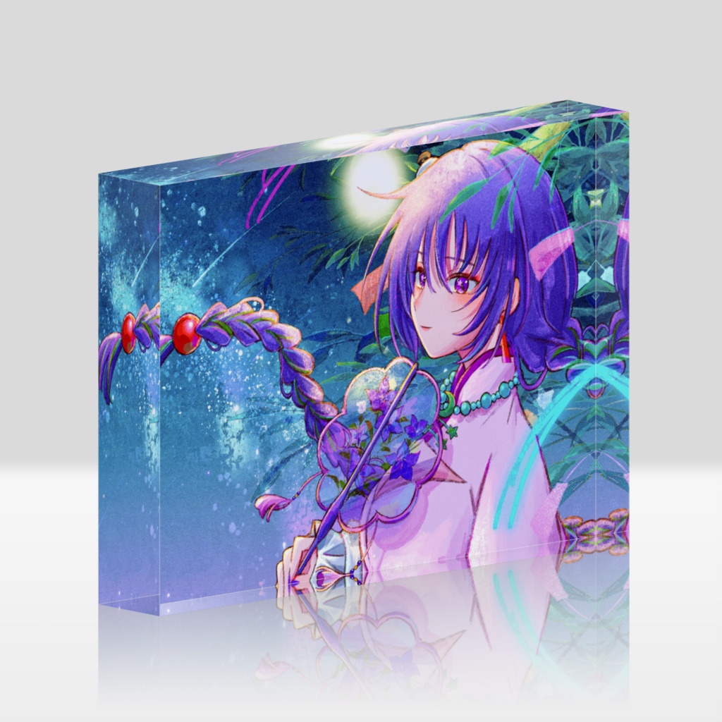 誕生日記念アクリルブロック