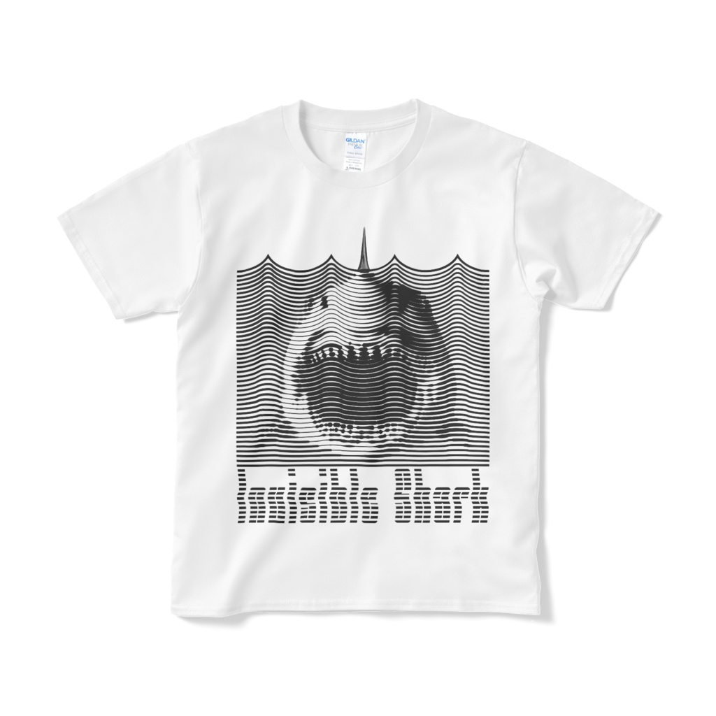 Invisible Shark Tシャツ(短納期)