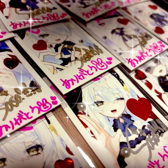 数量限定再販!! 大葉ささみ🐰デビュー記念グッズ ※在庫分なのですぐに発送します。