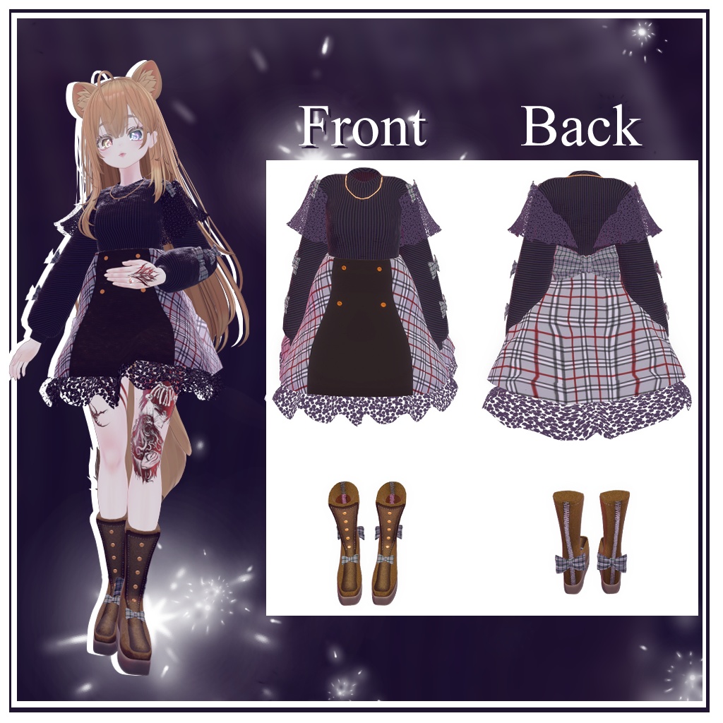 Winter Frill 【5アバター対応】