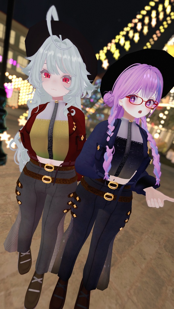 【オリジナル3Dモデル】Rock Star【6アバター対応】