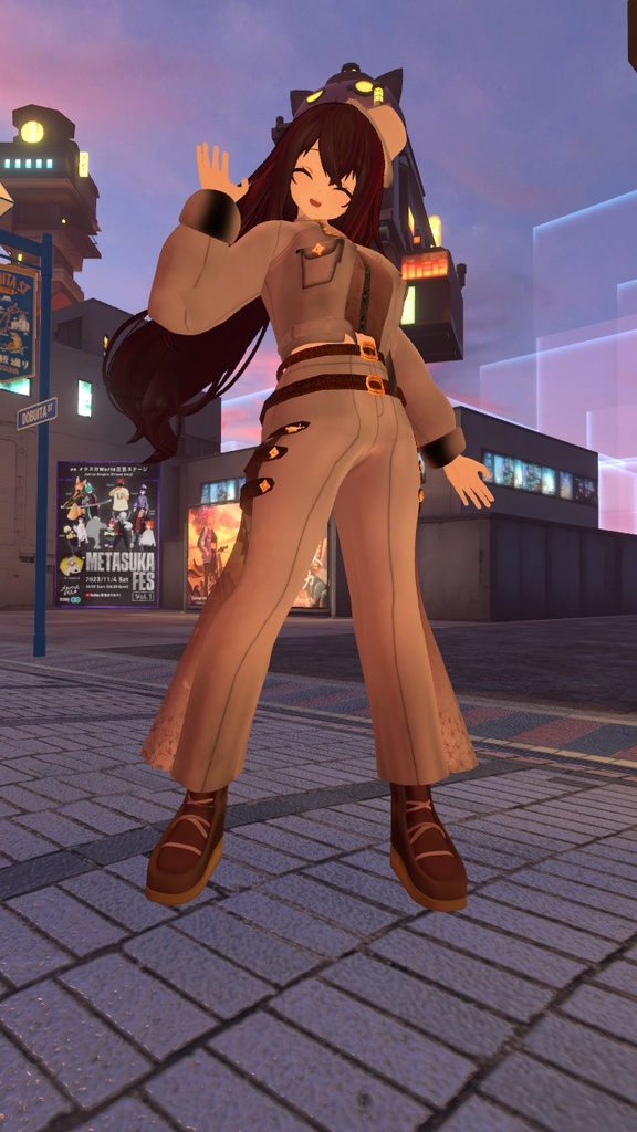 【オリジナル3Dモデル】Rock Star【6アバター対応】